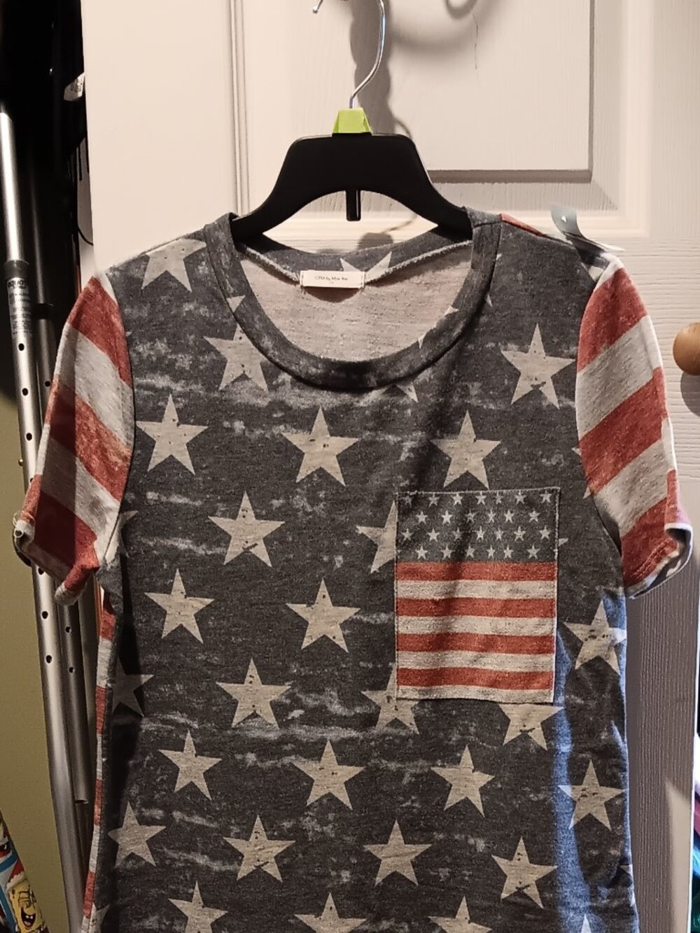 Cute new American flag tee